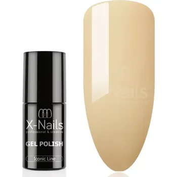 Přípravek na nehty Gel lak Iconic line, 6g – PERFECT BEIGE (béžový s nádechem krémové) (Béžový gellak na nehty)