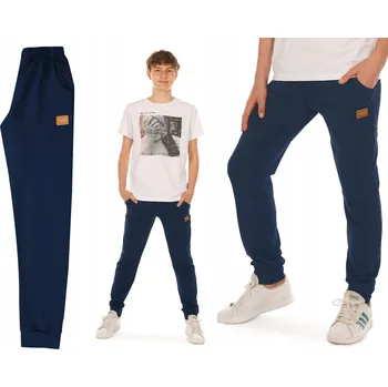 Chlapecké kalhoty Maja modré tepláky velikost 140