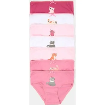 Dívčí spodní prádlo Sinsay - Sada 7&nbsp;kalhotek - vícebarevná - 963FX-MLC - 963FX-MLC-U86