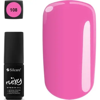 Přípravek na nehty Silcare Flexy Hybrid Gel 108 hybridní lak 4,5 g