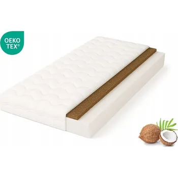 Matrace Matrace KOKOS 80x150 Mikrovlákno pěna 150x80 středně tvrdá H3 H4