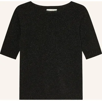 Dámský svetr Catnoir Dámské Úpletové Tričko S Třpytivou Přízí, černá, 40