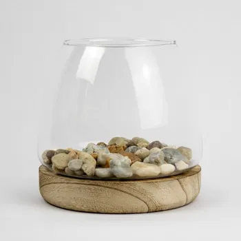 Dóza na potraviny Dóza - střední na světlém podstavci