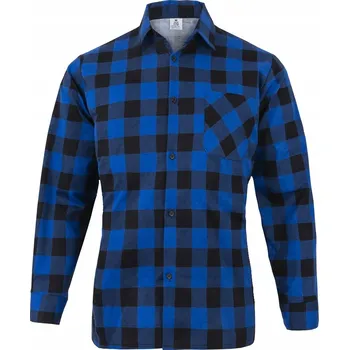 Pánská košile FLANELOVÁ PRACOVNÍ KOŠILE, ČESKÁ VÝROBA, 100% BAVLNA