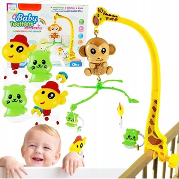 Kolotoč nad postýlku Kolotoč nad postýlku hrací skříňka - zvířátka, opička