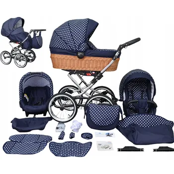 Kočárek Kočárek 4v1 Babe boss Viko, odstíny hnědé a béžové, odstíny modré