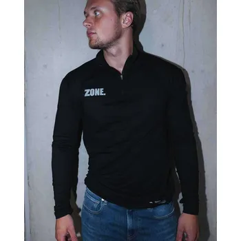 Pánská mikina Zone GymTime Longsleeve T-shirt Black/Silver L