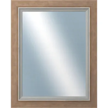 Zrcadlo Zrcadlo DANTIK nástěnné obdélník rám dřevo 400 x 500 mm