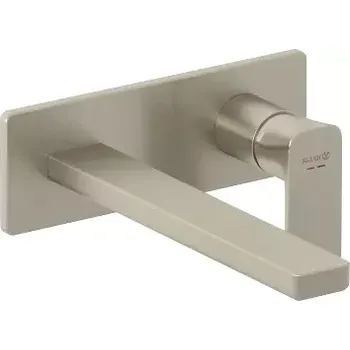 Vodovodní baterie Kludi Renon Umyvadlová baterie pod omítku, 2-otvorová instalace, kartáčovaný nikl, 42245N575