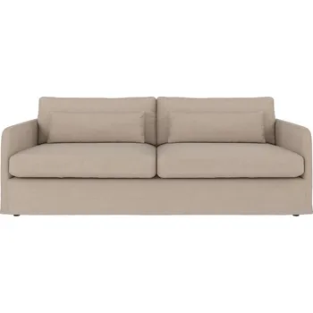 Pohovka Rowico Béžová 3místná pohovka, 213 cm, Peyton