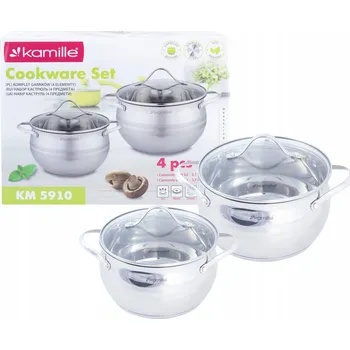 Sada nádobí SADA HRNCŮ PRO PLYN A INDUKCI KAMILLE
