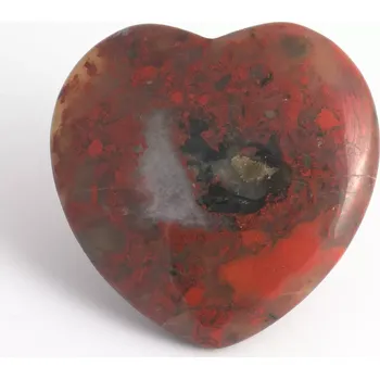 Jaspis brekciový srdce 40mm - A