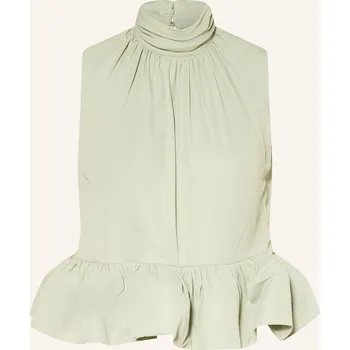 Malina Dámský Halenkový Top Lune S Volánky, světle zelená, 38