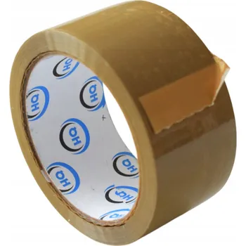 Lepicí páska Balicí Páska 48mm x 66m Hnědá SOLVENT Kaučuková Odolná SILNÁ