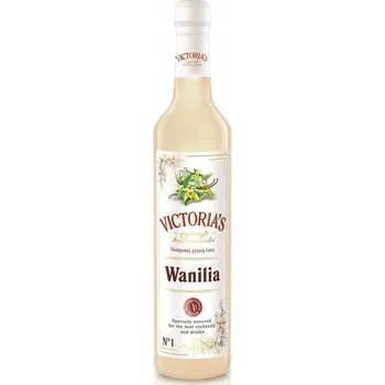 Sirup Barový sirup Victoria's Cymes do kávy a drinků Vanilka 490 ml