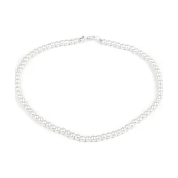 Náhrdelník Perlový náhrdelník - 1 ks - 1 bílá