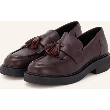 Dámská obuv Marc O'polo Dámské Mokasíny Typu Penny Perla, tmavě červená, 36
