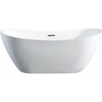 Vana Volně stojící akrylátová vana Braider Purea, odtok uprostřed, 160 x 74 cm