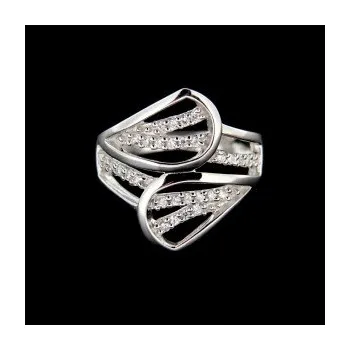 Prsten Stříbrný prsten s kamenem