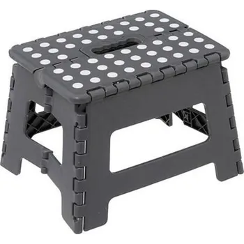 Stolička Skládací plastová stolička 22 cm šedá do kuchyně a koupelny 5five simply smart