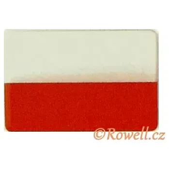 Vlajka LV4 Vlajka POL 60x40 mm