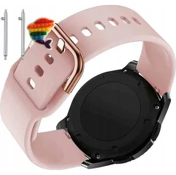 Pouzdro na mobilní telefon Pásek Řemínek Silikon Růžový Poutko pro Colmi V73