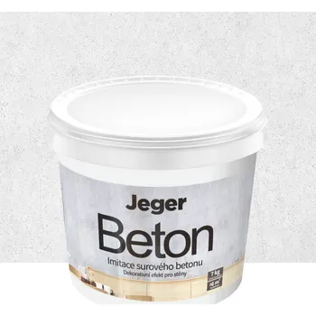 barva na zeď Jeger Beton Barva s efektem beton, 7 kg, Bianco 634585-LM-ESJ