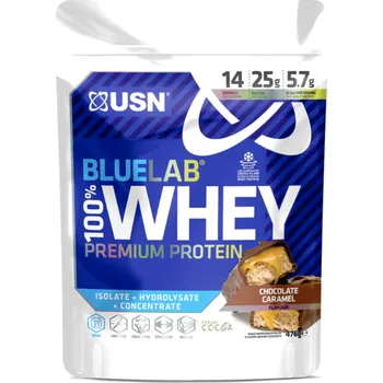 Protein USN Bluelab 100% Whey Protein Premium 476 g chocolate caramel
