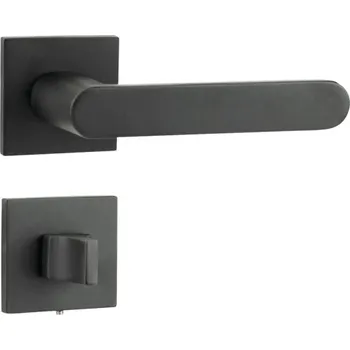 Dveřní kování Rozetové dveřní kování ENIX-S WC, černá