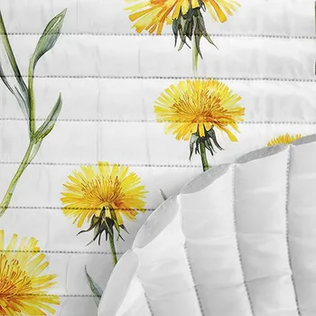 Prošívaná šusťákovina pampeliškový tanec Laura