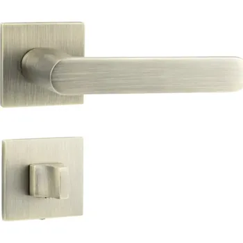 Dveřní kování Rozetové dveřní kování ENIX-S WC OFS, matná ocel