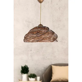 Závěsný lustr SH200 hnědý