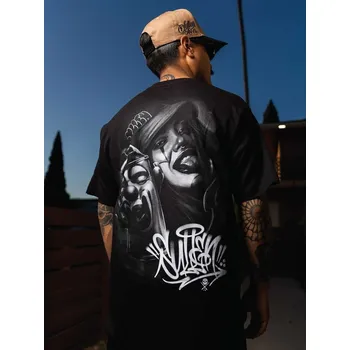 Pánské tričko tričko hardcore pánské - UP TO SOMETHING - SULLEN - SCM7050_BK - 4XL