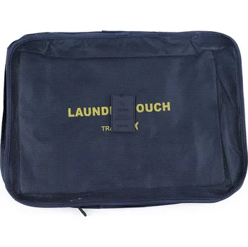 Příslušenství k zavazadlu Sada cestovních organizérů do kufru 6 ks Varianta: 3 modrá tmavá, Balení: 1 sada