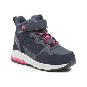 Chlapecké tenisky Sneakersy CMP Kids Hadil Leather Wp Urban Shoes 3Q84524 Tmavomodrá 28