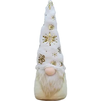 Vánoční dekorace Flamenco Mystique VÁNOČNÍ TRPASLÍK 33 cm PLYŠOVÝ KSN115