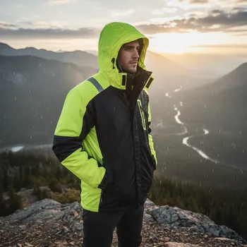 pracovní bunda Procera Bunda ASPEN WINTER 3v1 Velikost XXL černá/žlutá