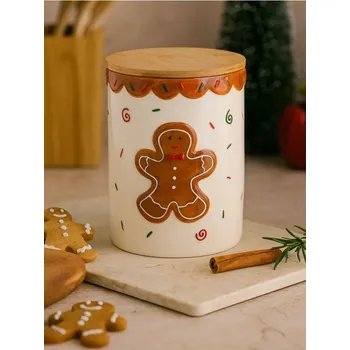 Dóza na potraviny Sinsay - Nádoba na potraviny s víkem - hnědá - 864GC-88X - 864GC-88X-ONE