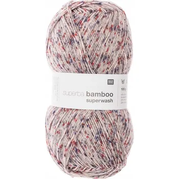 Příze Ponožková příze Rico Design Socks Bamboo Confetti 029