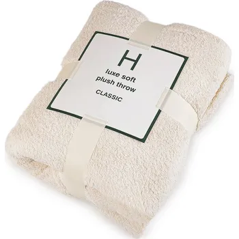 deka Deka buklé 150x200 cm, barva 1 béžovobílá