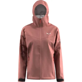 Dámská softshellová bunda Salewa Puez 2,5L PTX Jacket W desert pink - XS