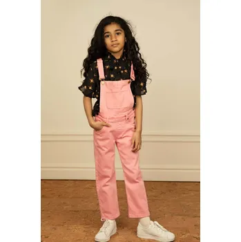 Dětské bavlněné lacláče Mini Rodini 2313010028 růžová 30X, vel. 140-146