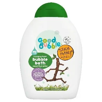 Koupelová kosmetika Good Bubble Stick Man Dětská pěna do koupele Sladký fík a Černý bez 400ml