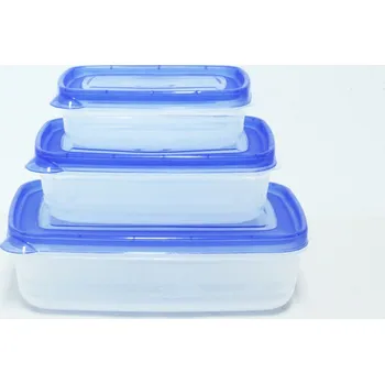 Dóza na potraviny PLETATEX - Dóza s víkem sada 3ks