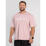 Pánské růžové oversize tričko VERSABE , VELIKOST 2XL