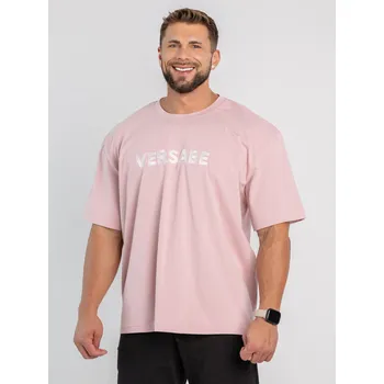 Pánské tričko Pánské růžové oversize tričko VERSABE , VELIKOST 2XL