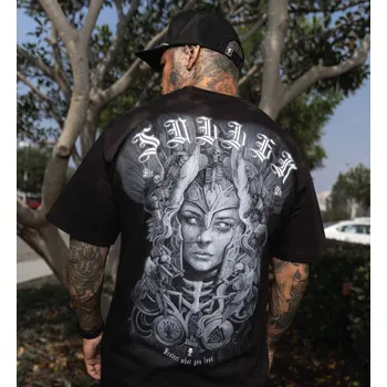 Pánské tričko tričko hardcore pánské - VALKYRIE - SULLEN - SCM7350_BK - 5XL