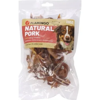 FLAMINGO Natural Pork - vepřové záušky 200g