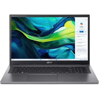 Notebook Acer Aspire Go 17/AG17-31P-C1MV/N150/17,3"/FHD/8GB/128GB/Intel int/W11S/Gray/2R