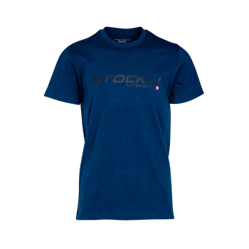 STÖCKLI Pánské tričko, námořnická modř, melange 2025/26 - 56, XXL